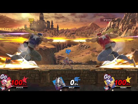今まさにバスターされそうなウルフでも楽しめる超巨大化動画たち【スマブラSP】【総集編】