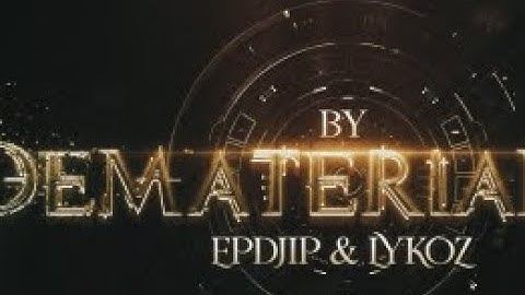 My part in Dematerialization (hosted by EPDJIP & Lykoz)