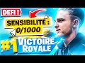 FAIRE TOP 1 AVEC LA SENSI LA PLUS BASSE ( J'AI MAL AU BRAS  )