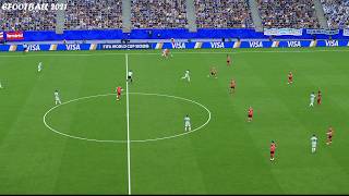 [LIVE] Argentina vs Austria. Video Game Simulation - World Cup 2026 Full Match PES 2021 screenshot 5