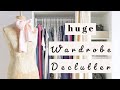In Depth Wardrobe Review and DECLUTTER | Cashmere and Cacti