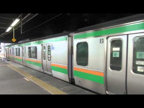 Ｅ２３１系湘南新宿ライン横須賀線直通快速　逗子行き　宇都宮駅発車