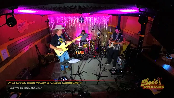 Nick Crook, Noah Fowler & Charlie Chamberlain @ Dee's 08.22.25