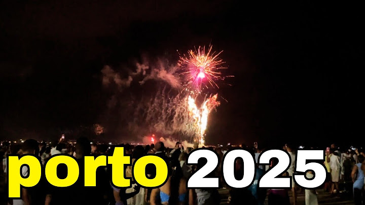 RÉVEILLON EM PORTO DE GALINHAS 2025 queima de fogos foi FRAQUÍSSIMO