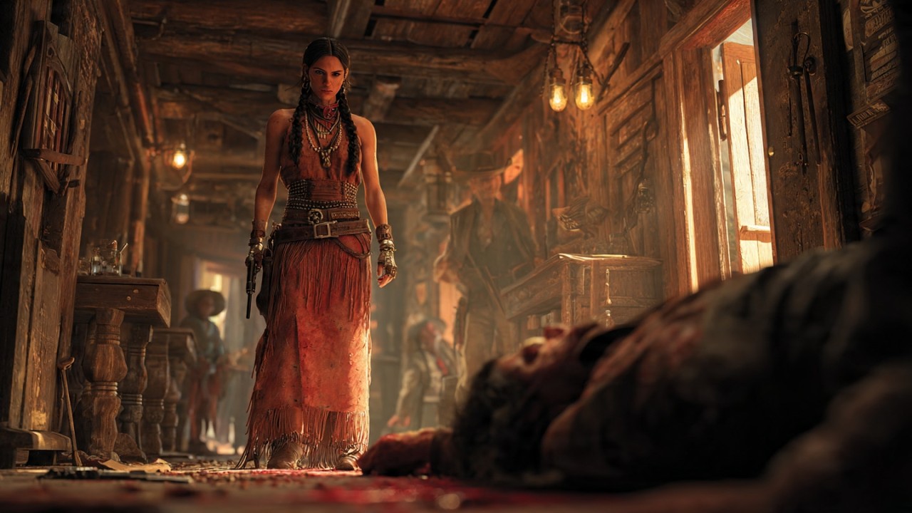 Un Forastero Humilló a un Viejo Ranchero — Hasta que la Puerta del Saloon se Abre