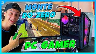 COMO MONTAR PC GAMER BARATO DE 1700 REAIS DO ZERO!! - RYZEN 3200G VALE A PENA EM 2022?