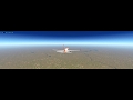 That was close!! B747 close shave and probable collision.....X-Plane 11