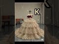 select your first name letter and see your gown #fashion # viral short