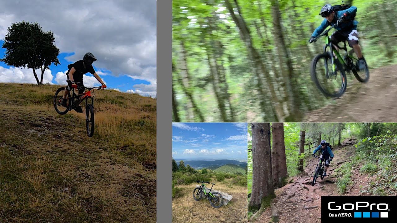 Sentier de l'ebeneck avec Carol