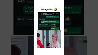 savage bro 😂#bts #funny #funnyshorts