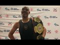 NACs Champion interview - Isaac Okoh