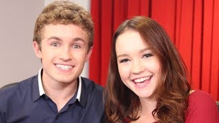 Kim Possible's Sadie Stanley & Sean Giambrone DCOM or Dare | Radio Disney