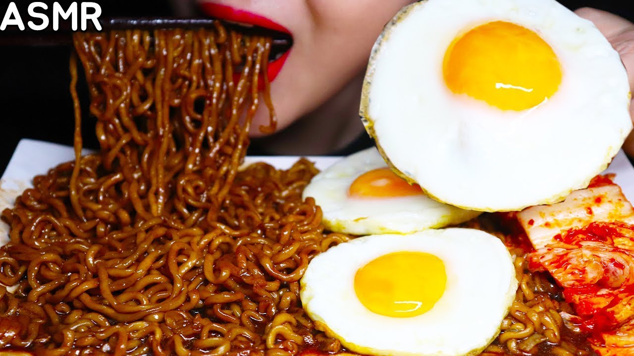 트러플 짜파게티 충격적이네요.. 리얼사운드  Shocking BLACK BEAN NOODLES WITH TRUFFLE OIL