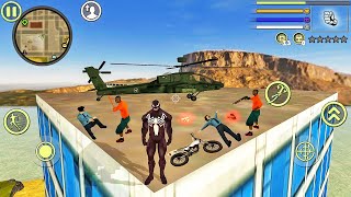 Venom Spider Rope Hero Vice Town #2 - Android Gameplay screenshot 5