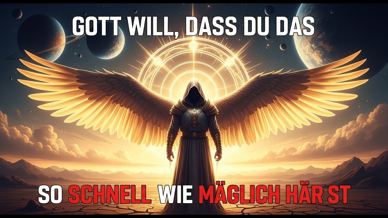AUSERWÄHLTE: GOTT BESTEHT DARAUF, DASS IHR DAS SOFORT HÖRT — JETZT