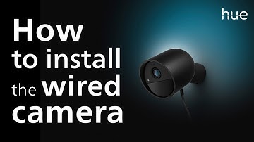 How to Install Your Philips Hue Secure Wired Security Camera