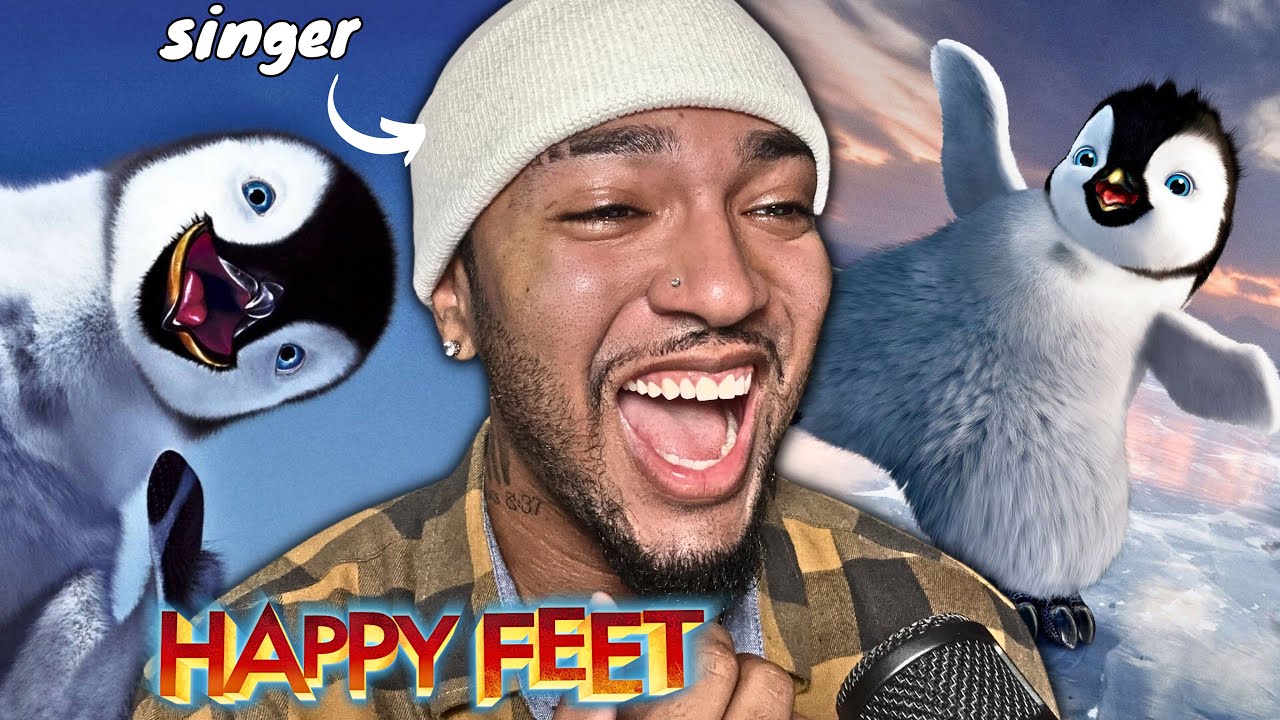 *HAPPY FEET* Singer's First Time Watching | Movie Reaction