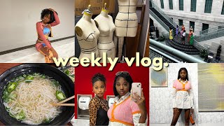 WEEKLY VLOG | days in my life as a black girl at a pwi | content days, trying new foods, + more! KSU