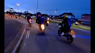 Conor Walker's farewell ride out in Paignton, 26th March 2024