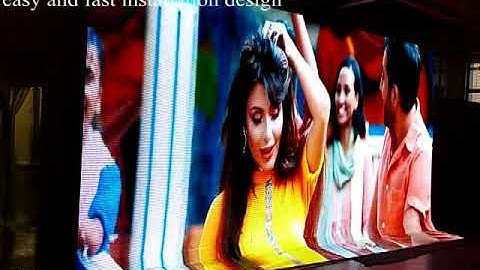 Russia P10 Flex LED Video Wall Stage Background Email: flexible.led.display.screen@gmail.com