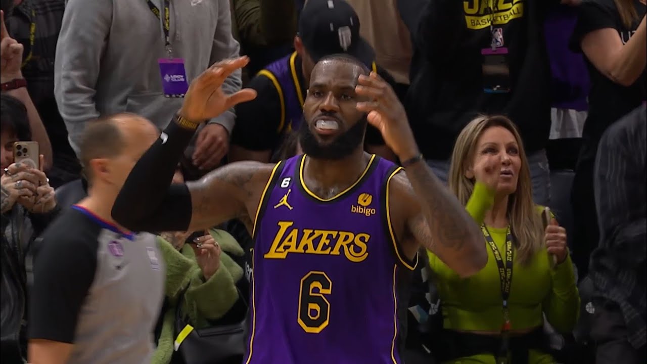 INSANE ENDING! Los Angeles Lakers vs Utah Jazz Final Minutes ! 2022-23 NBA Season