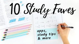 10 Study Favorites - apps, study tips, desk accessories &amp; more!
