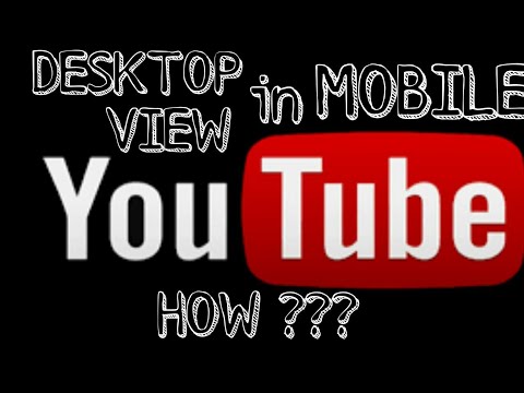 mobile desktop youtube