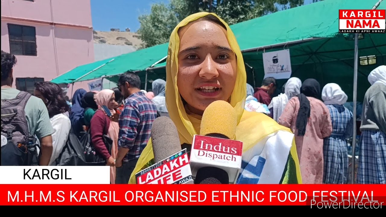 MHMS Kargil organised Ethnic food festival