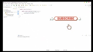 getting started with #ECLIPSE #IDE | creating first #java program in #ECLIPSE
