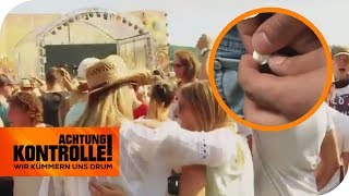 Drogenkontrolle auf dem Festival: Was findet die Security? | Achtung Kontrolle | kabel eins