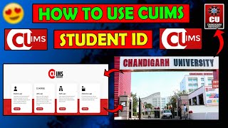 HOW TO USE CUIMS - CHANDIGARH UNIVERSITY WEBSITE || STUDENT LOGIN AND LMS LOGIN screenshot 1