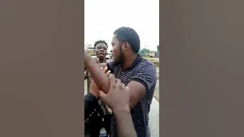 Protesters blasts Nigerian comedian, Mark angel