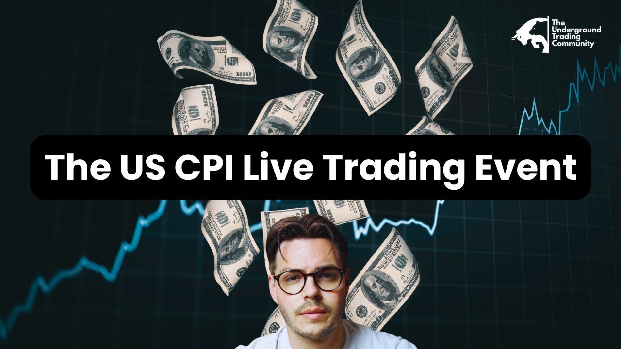 🔥 The UTC LIVE CPI Release (Trading Event)