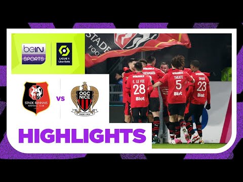 Rennes 2-0 Nice | Ligue 1 23/24 Match Highlights