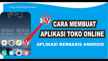 🌐 CARA MEMBUAT APLIKASI TOKO ONLINE BERBASIS ANDROID . By MUNIRTV @MUNIRTV