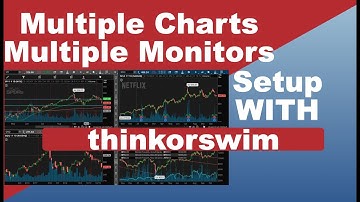 Thinkorswim Multiple Charts Multiple Monitors in TOS