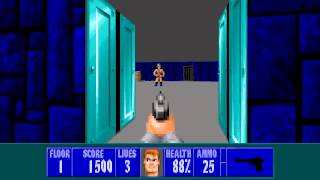 Bashe Plays Wolfenstein 3D - E1M1