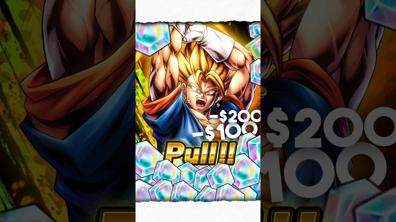 NEW LEGEND RARITY SUPER VEGITO SUMMONS!! MY LUCK IS GONE!? | Dragon Ball Legends