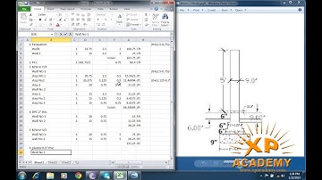 L shap wall quantity suryor - quantity surveyor urdu tutorial | long wall and short wall