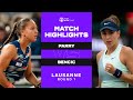 Diane parry vs belinda bencic  2022 lausanne round 1  wta match highlights