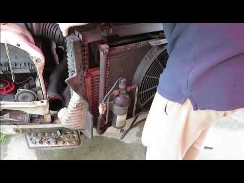 Changing fan belt / drive belt Mercedes Sprinter