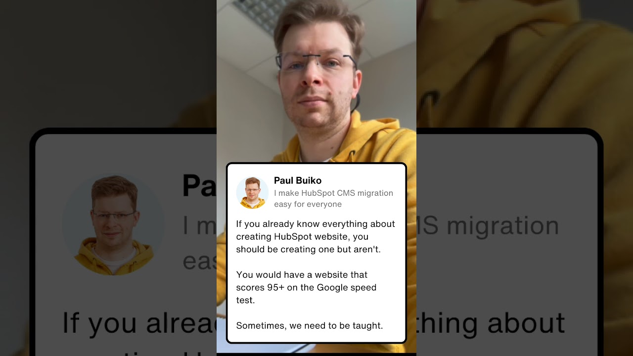 Creating a HubSpot CMS website
