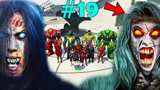 GTA 5 : SHINCHAN , Avengers And Franklin Attacked By Devil Scary Ghost in GTA 5 ! | Techerz