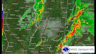 April 12, 2020 KDGX Radar Loop