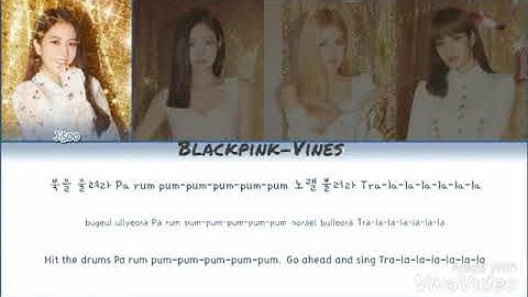 How would BLACKPINK sing "Dun Dun" by EVERGLOW (Colour Lyrics/Eng/Rom/Han)
