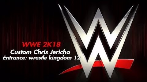 WWE 2k18 Chris jericho NJPW custom entrance