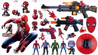 Marvel series toy collection unboxing, Spider Man, Mask, Thor, Sound and Light toy gun, Mie Ba by AMSR toy 2,262 views 2 weeks ago 14 minutes, 45 seconds