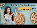 5 Minutes Me Sikhe Easy Lippan Art | Cute Fridge Magnet DIY for Beginners