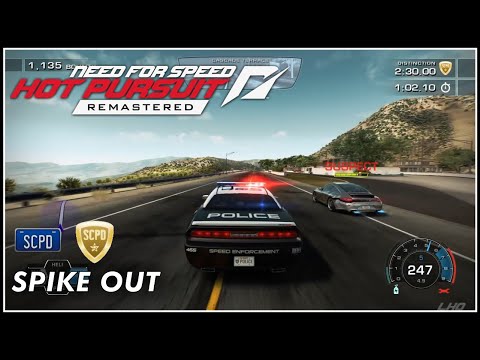 Need For Speed Hot Pursuit Remastered Cop Career Spike Out Gold