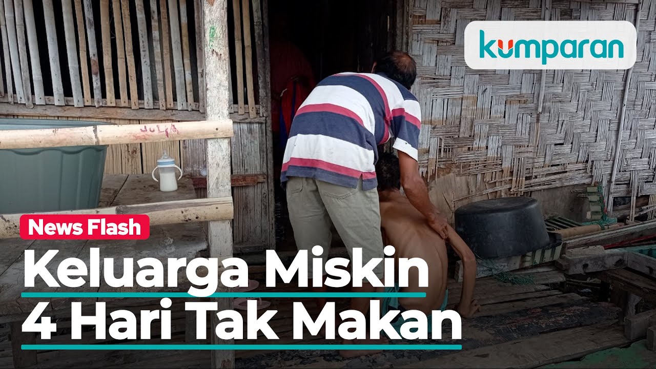 Nihil Bantuan Pemerintah, Keluarga Miskin di Minsel 4 Hari Tidak Makan
